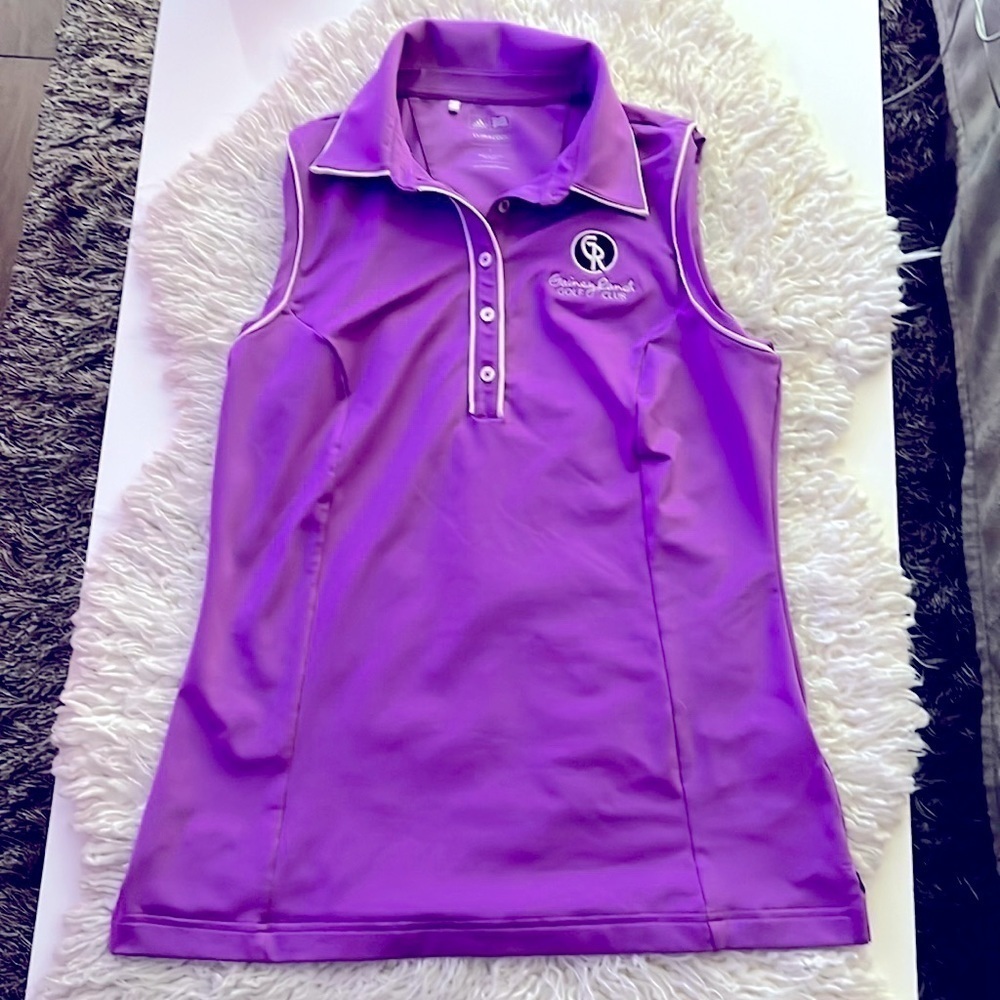 Adidas Golf Clima Cool Collared Tank From Gainy RanchGolf Club ⛳️🏌️‍♀️😍
